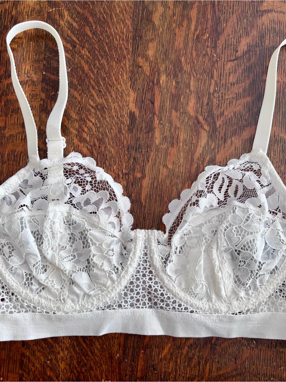 New else underwire lace bra